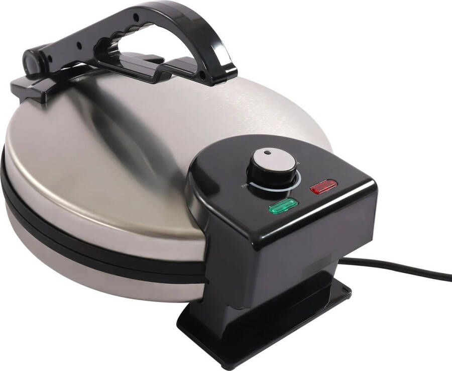 Botec elektrische Pannenkoekenmaker crepe maker pancake maker Non-Stick Chapati & Pannenkoekpers voor Perfecte Resultaten Ø25 5 cm