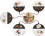 Bourgini Chef's Dinner Party Gourmetstel – 5 Personen – Bakplaat – Volledig Vaatwasserbestendig – Inclusief Opbergtas - Thumbnail 1