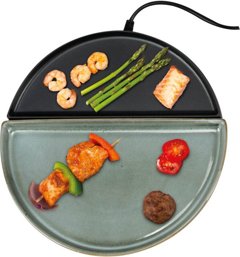 Bourgini Chef's Dinner party Gourtmetset Uitbreidingsset- Glazed Grey Bakplaat PFAS-vrij - Foto 2