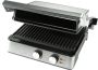 Bourgini Contactgrill Pure Paninigrill en Tosti ijzer PFAS-vrije anti-aanbaklaag Zwevend deksel Grillapparaat RVS BPA vrij - Thumbnail 1