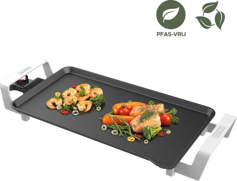 Bourgini Elements Grillplaat Bakplaat PFAS-Vrije keramische anti aanbaklaag 46 x 26 cm GRS gecertificeerd gerecyclede materialen - Foto 3