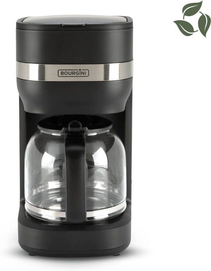 Bourgini Elements Koffiezetapparaat – 1 5L (10-12 Kopjes) Warmhoudplaat Automatische Uitschakeling Vaatwasserbestendig 50% Gerecycled Materiaal (GRS-gecertificeerd) - Foto 2