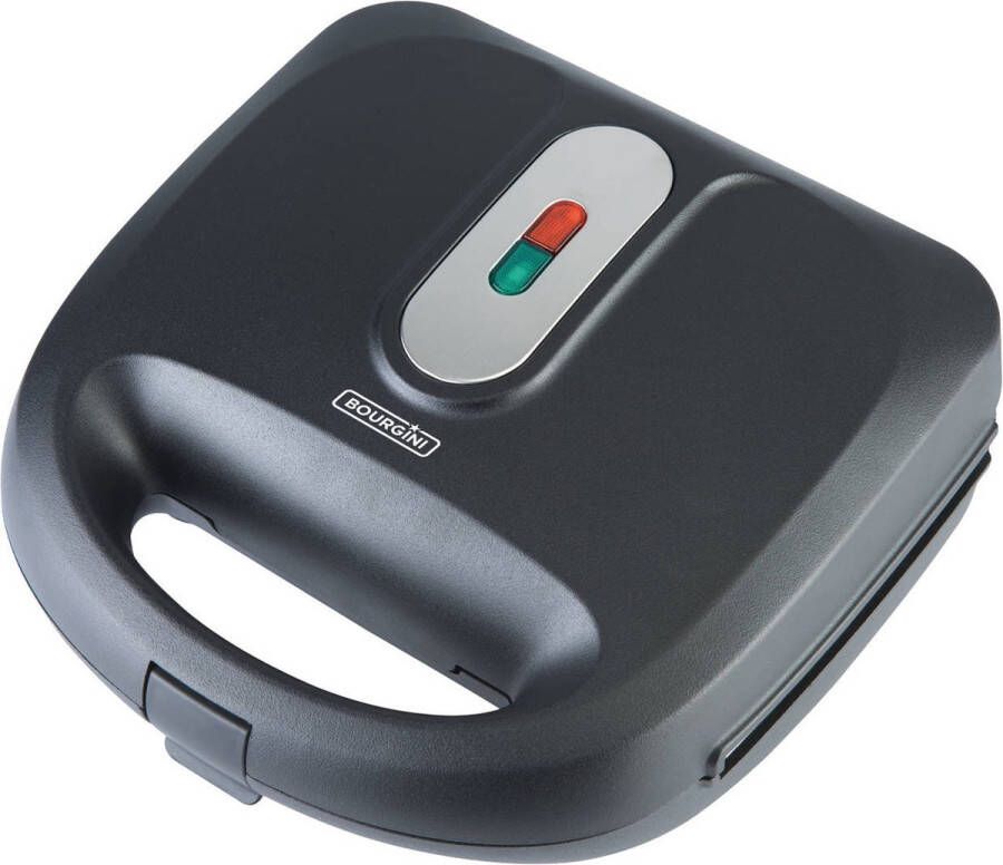 Bourgini MultiGrill 3-in-1 – Tosti apparaat Grill & Wafel ijzer – PFAS-vrij – Verwisselbare platen – 750W