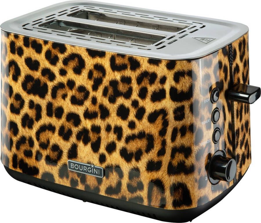Bourgini Panther Toaster Broodrooster Panterprint