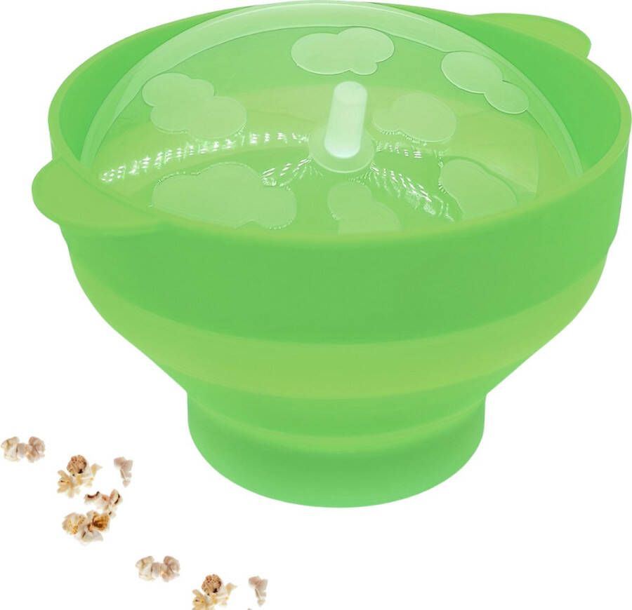 Bovista Popcornmakers Popcornpan Popcorn Machine Mini Popcorn Machine Groen