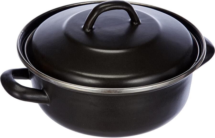 Braadpan 20 cm Zwart mat 2 5 liter