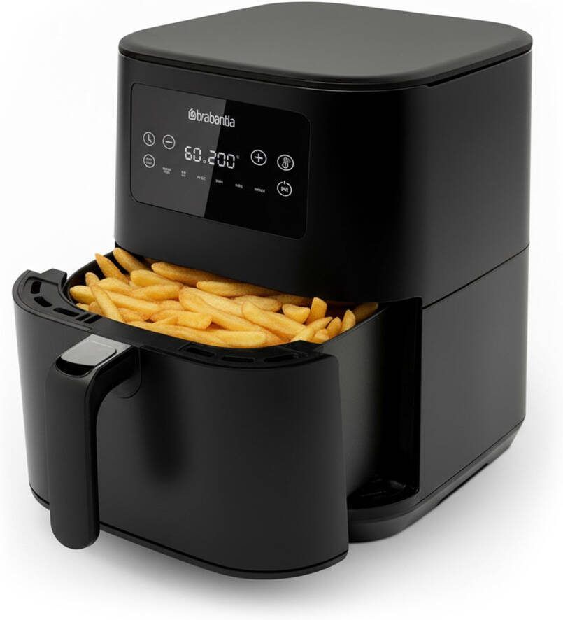 Brabantia Airfryer XXL 5.7 liter Digitaal Touchscreen 6 Kookprogramma's Tot 5 Personen 80ºC tot 200ºC 1700 Watt BBEK1137 - Foto 2