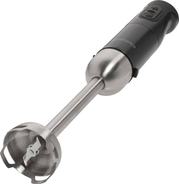 Brabantia BBEK1060MB Staafmixer 1000 Watt 8 Snelheden Turbo-functie RVS Zwart