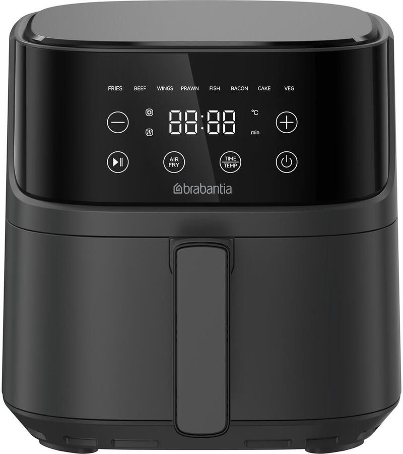 Brabantia Airfryer XL 4 liter Digitaal Touchscreen 8 Kookprogramma's Tot 4 Personen PFAS-Vrij 80ºC tot 200ºC 1700 Watt BBEK1134 - Foto 2