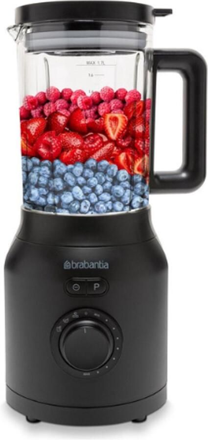 Brabantia Blender 3 Automatische Programma's 1200 Watt Aanpasbare snelheidsregelingen Duurzame RVS messen BBEK1057 - Foto 2