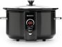 Brabantia Slowcooker 6.5 Liter 320 Watt Warmhoudfunctie Keramische Binnenpan Zwart BBEK1083MB - Thumbnail 3