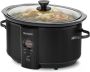 Brabantia Slowcooker 6.5 Liter 320 Watt Warmhoudfunctie Keramische Binnenpan Zwart BBEK1083MB - Thumbnail 2