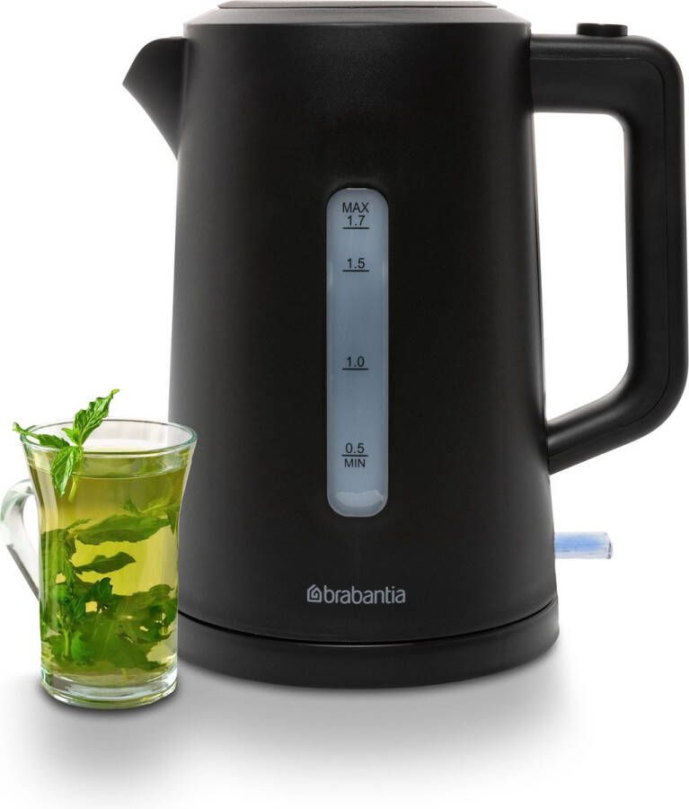 Brabantia Waterkoker 2200 Watt 1 7 Liter -Snoeropbergruimte Automatische uitschakeling BBEK1017