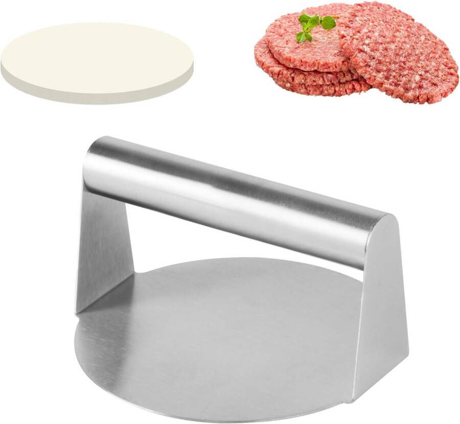 Brandless Burger Smasher Grill Press Gietijzeren Bakplaat - Foto 2