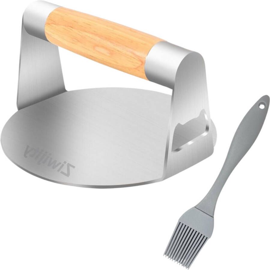 Brandless Burger Smasher Grill Press Gietijzeren Bakplaat