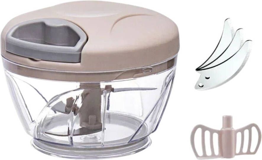 Brandless Chopper Hakmolen Groentesnijder Electrisch Grijs