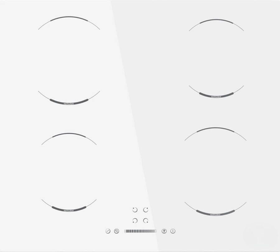 Brandless Inductie Kookplaat Vrijstaand Elektrische Kookplaat 4 Pits