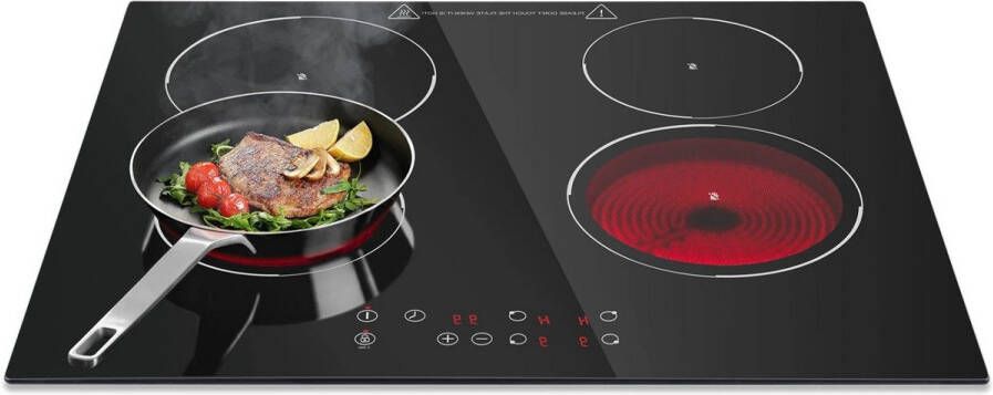 Brandless Inductie Kookplaat Vrijstaand Elektrische Kookplaat 4 Pits