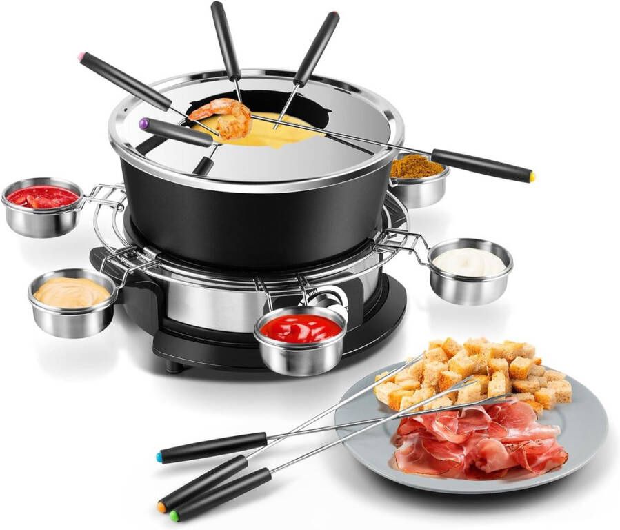 Brandless Kaasfondue set Elektrisch Fonduepannen Fondueset - Foto 2