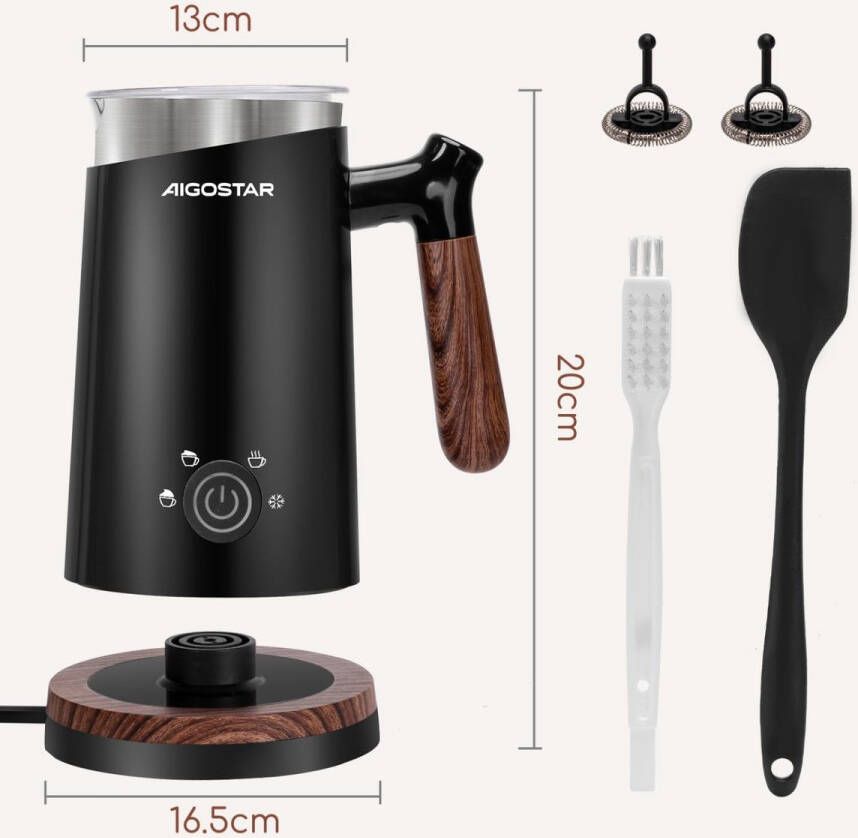 Brandless Melkschuimer Elektrisch Melkopschuimer Handmatig - Foto 2