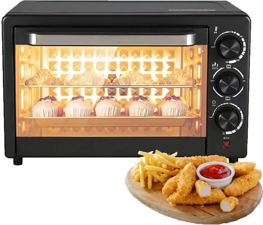 Brandless Mini Oven Vrijstaand Elektrische Oven 22L 800W