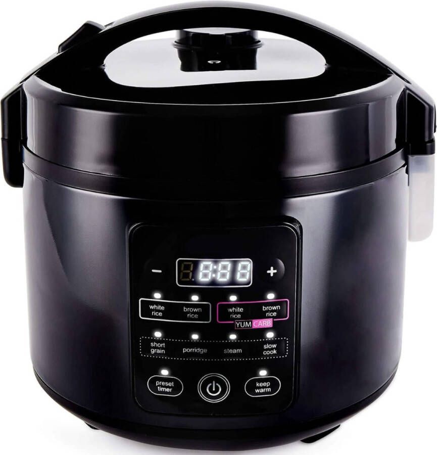 DailySupplies Rijstkoker met Stomer Multicooker Rice Cooker Zwart