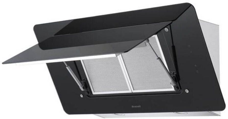 BRANDT VERTICALE KAP BHV1974IB 90CM Maximale uitlaatgasstroom : 543 m3 h