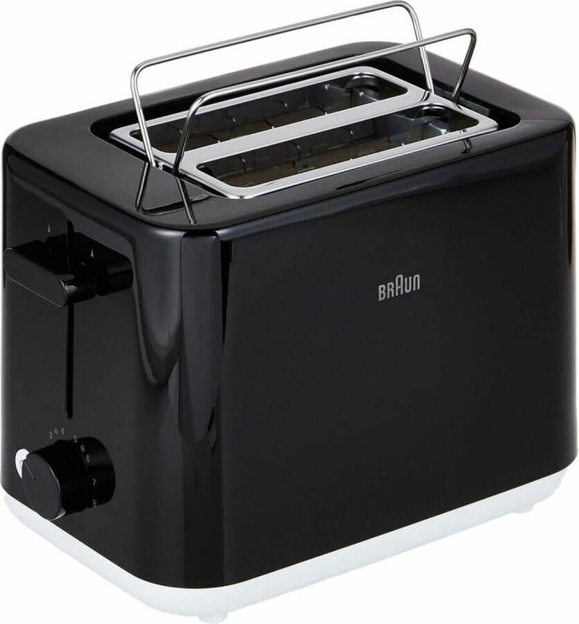 Braun Broodrooster HT 1010 BK 900 W Zwart Ziverachtig