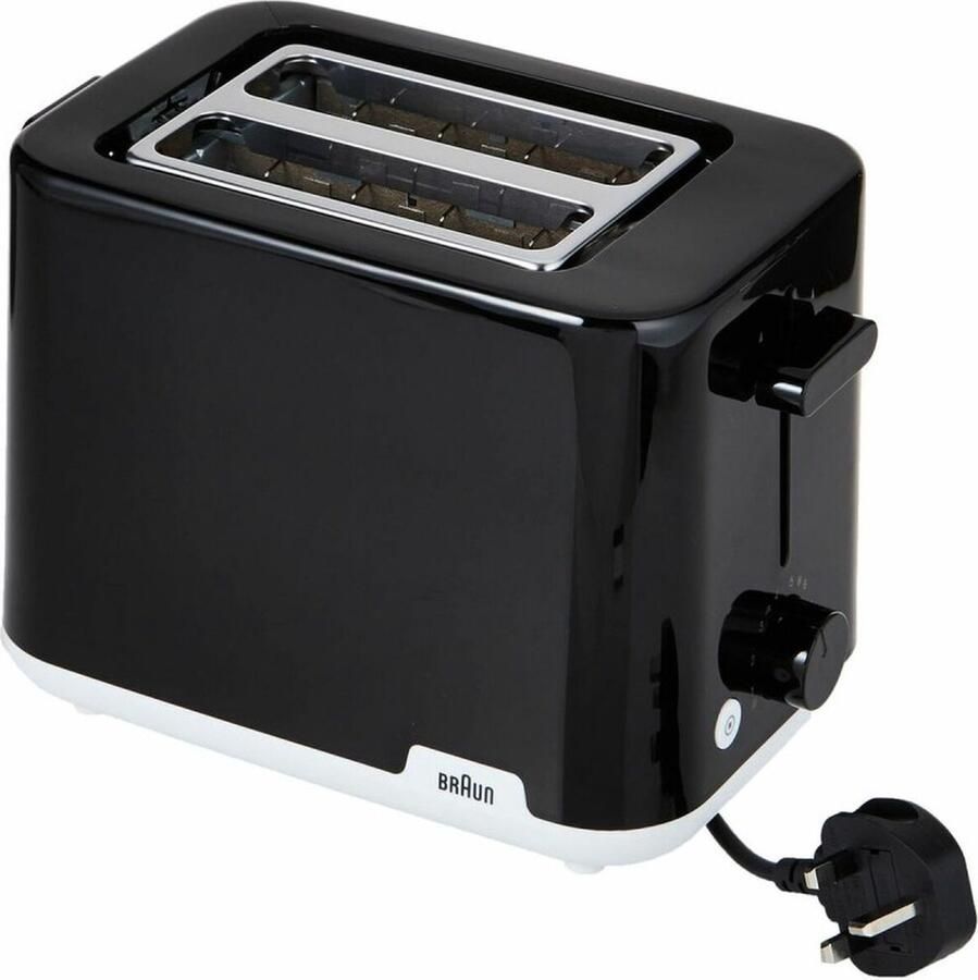 Braun Broodrooster HT 1010 BK 900 W Zwart Ziverachtig