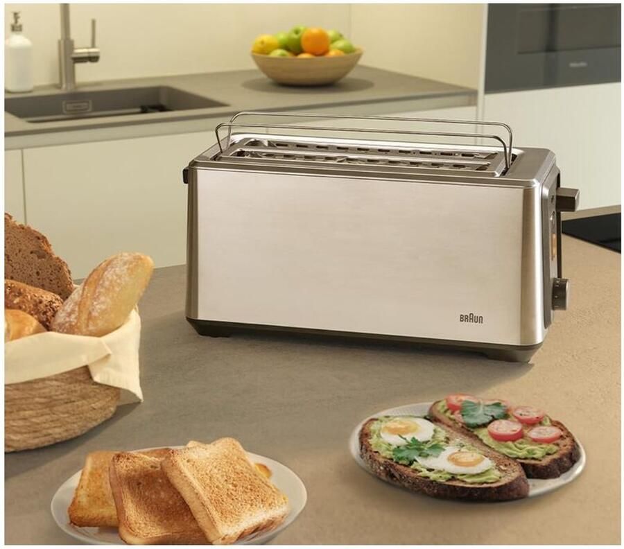 Braun Broodrooster HT5220BK Zwart 1400 W