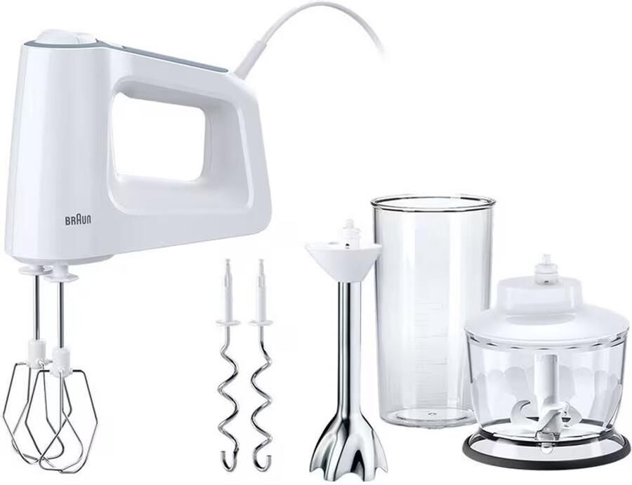Braun MultiMix 3 HM3137WH | Mixers | Keuken&Koken Keukenapparaten | 0X22211016