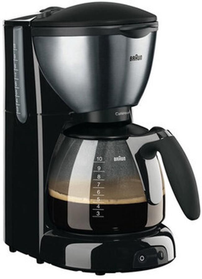 Braun Filterkoffiezetapparaat Cafehouse Puraroma Deluxe Kf 570 1 Zwart