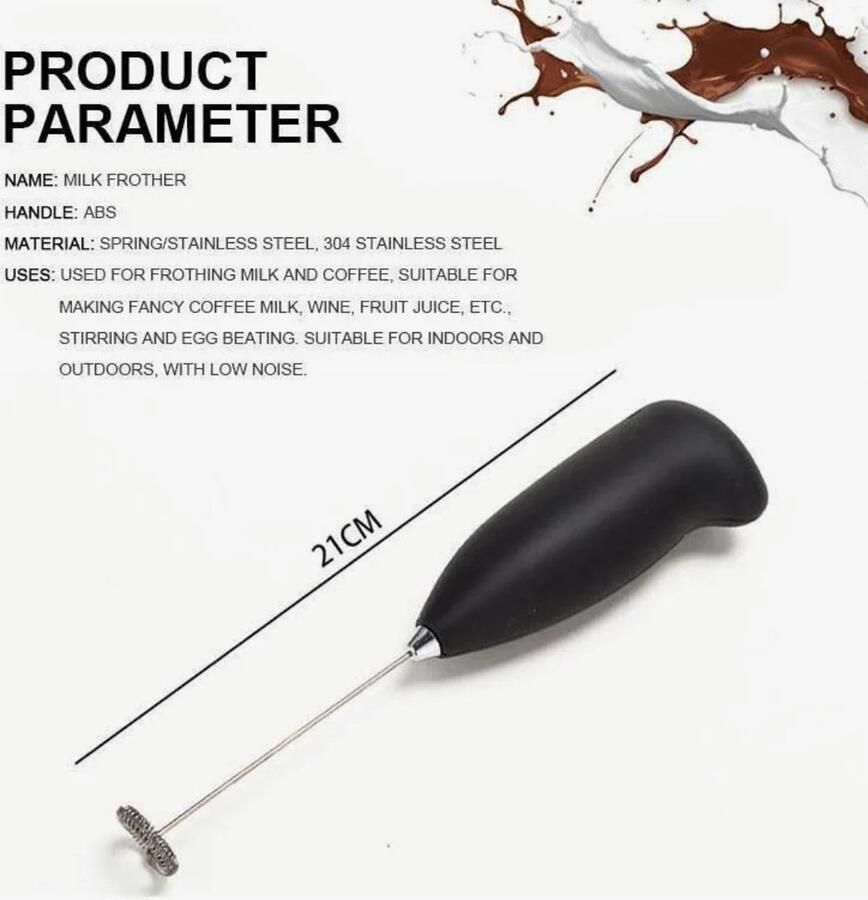 Braun. KoKoSh Melkopschuimer Electrisch Melkschuimer elektrisch Melkschuimer Handmatig Melkopschuimer Handmatig Cappuccino Melkkloppers en -opschuimers