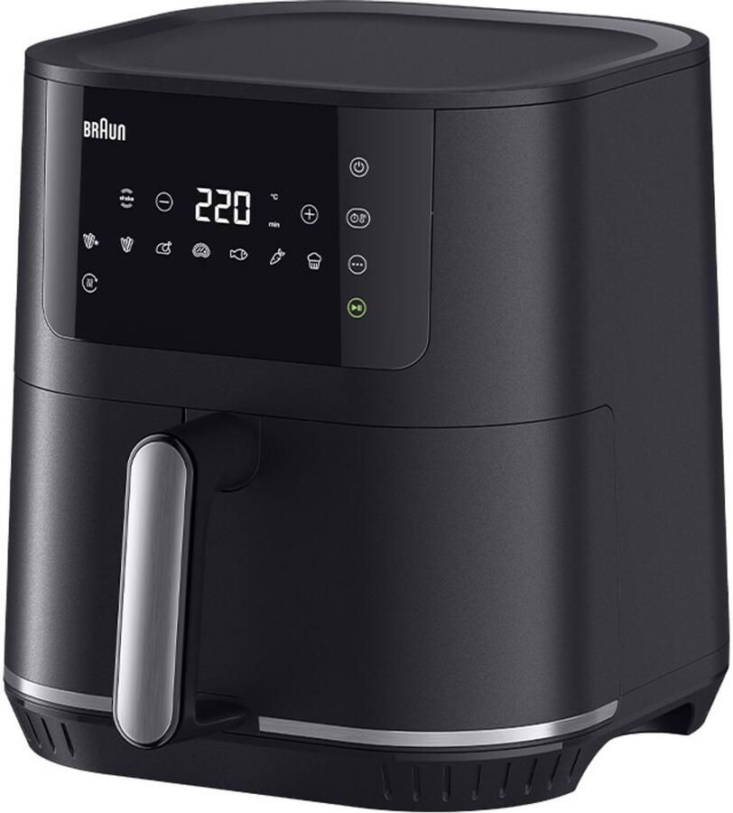 Braun MultiFry 5 HF5034IBK Airfryer 6L tot 6 personen Zwart