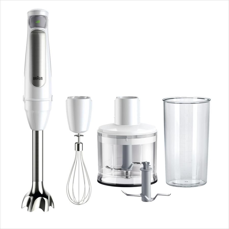 Braun MultiQuick 7 MQ7035IWH 0 6 l Staafmixer 1000 W Roestvrijstaal Wit