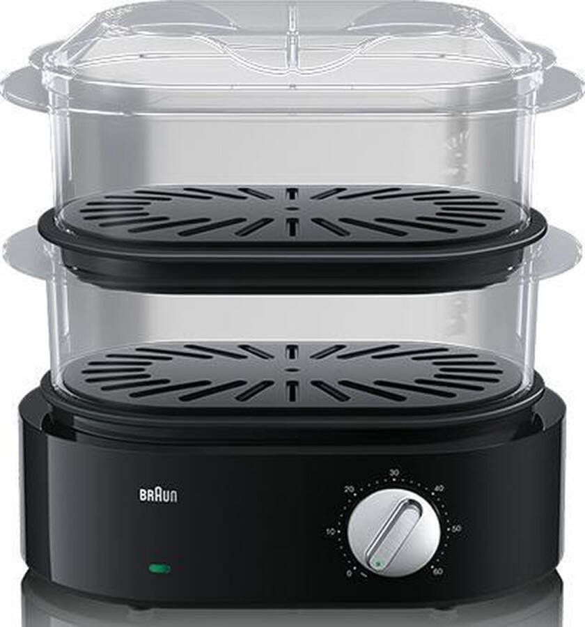 Braun FS 5100 IdentityCollection Stoomkoker Zwart - Foto 2