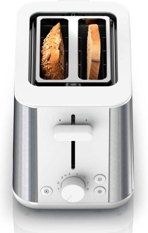 Braun HT 1510 8 2 snede(n) 900 W Roestvrijstaal Wit - Foto 2