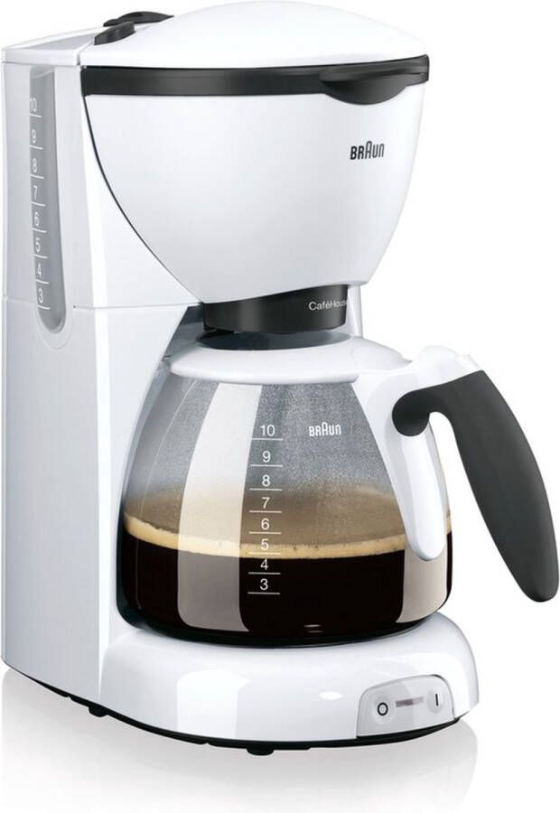 Braun CafeHouse Pure Aroma Deluxe KF520 1 Wit