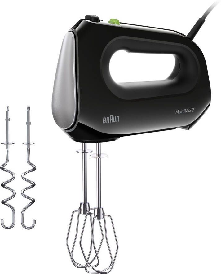 Braun Multimix 2 HM2110BK Stille Handmixer 500 W