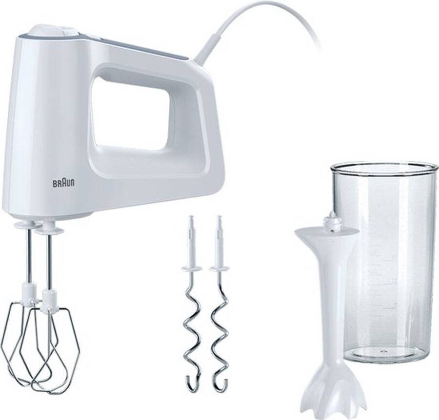 Braun MultiMix 3 handmixer HM 3105 WH Handmixer - Foto 1