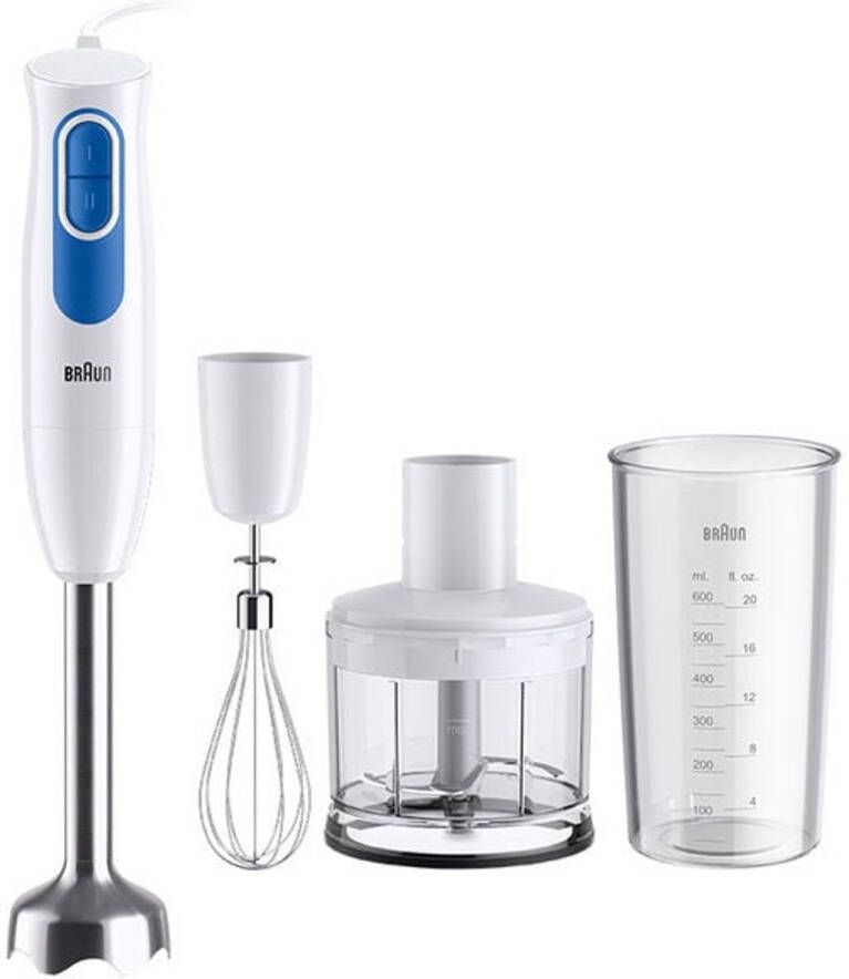 Braun MultiQuick 2 MQ20.236MWH Staafmixer Wit