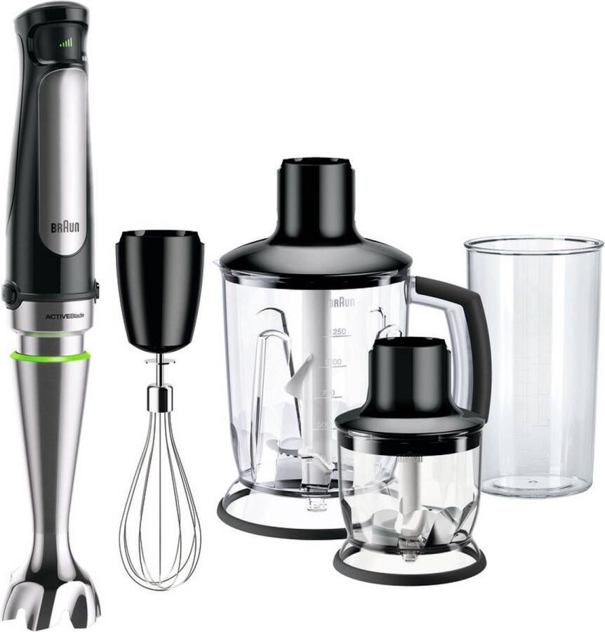 Braun MultiQuick 7 MQ 7045 X Staafmixer Zwart - Foto 3