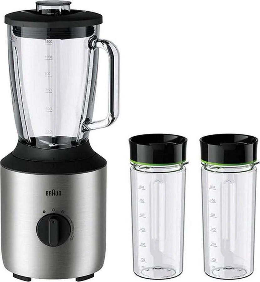 Braun PowerBlend 3 JB 3272 SI Blender Zilver