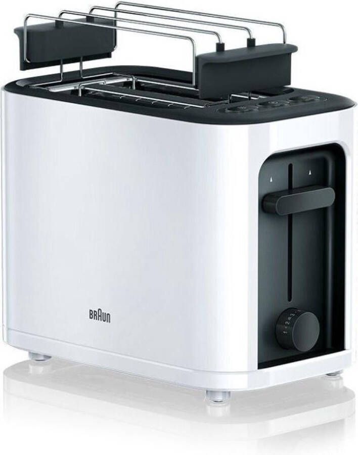 Braun Broodrooster HT3010WH | Broodroosters | Keuken&Koken Keukenapparaten | 0X23010008
