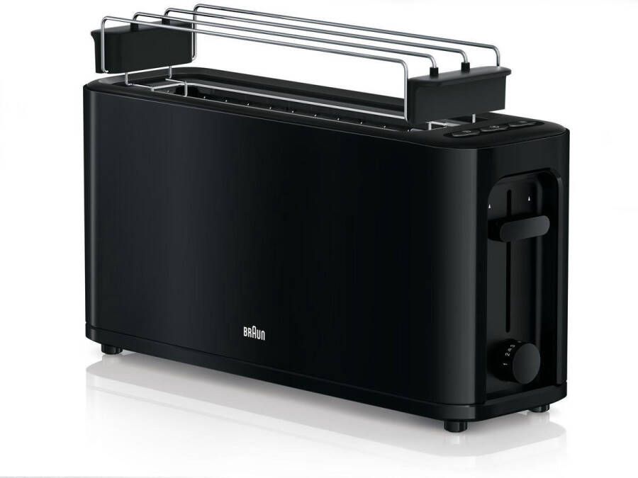Braun Toaster PurEase HT 3110 BK 2 lange sleuven 7 standen ontdooi- en opwarmfunctie - Foto 5