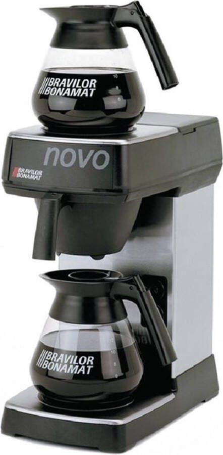 Bravilor Bonamat Novo Koffiezetapparaat incl. 1 glazen kan RVS