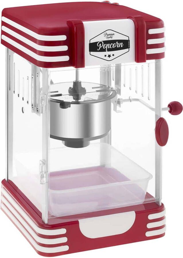 Bredeco Popcorn Machine Retro-design jaren 50 rood - Foto 2