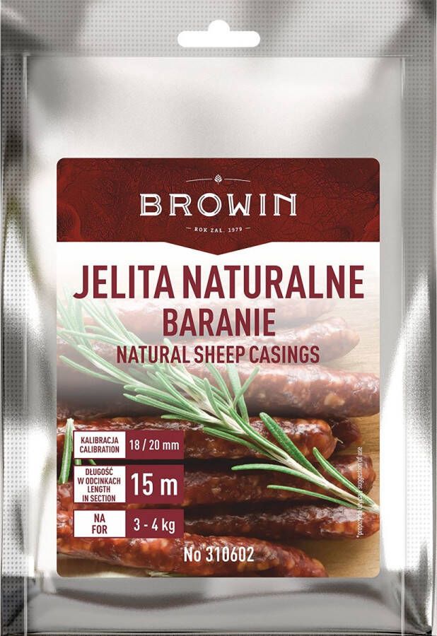 Browin Natuurlijke schapendarmen kaliber 18 20mm 15m