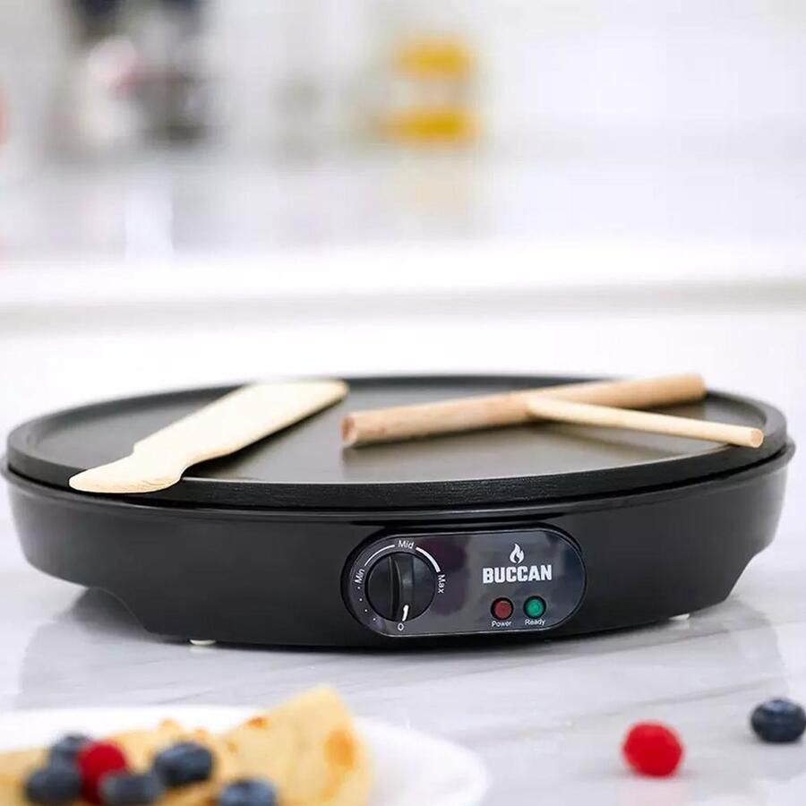 Buccan Keukenmachine Crêpe En Pannenkoekenmaker 1000w - Foto 3