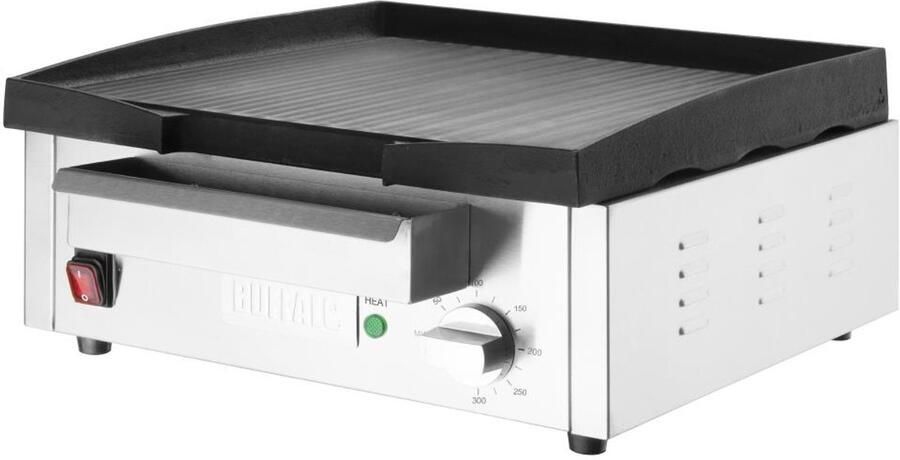 Buffalo gietijzeren aanrecht griddle 1.8kw